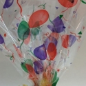 Purple Orange Green Balloons